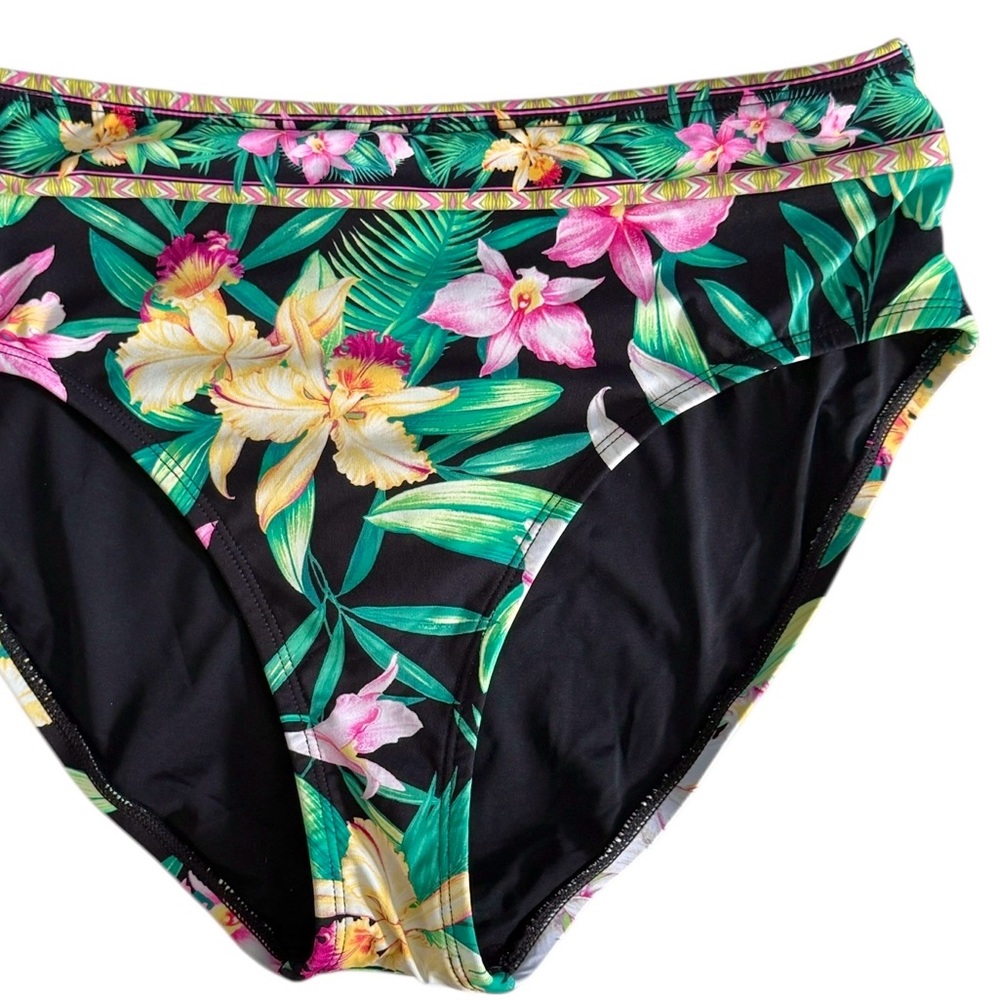 Tommy Bahama Orchid Garden High Waist Bottom - Picture 4 of 10